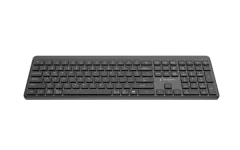 Gembird Dual-mode pro-business slim wireless keyboard, 2.4G BT, US layout