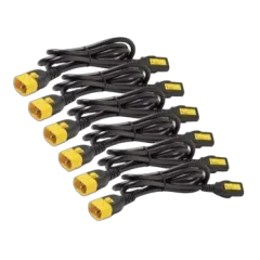 Power Cord Kit (6 ea), Locking, C13 to C14, 1.2m, Blue