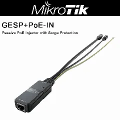 MikroTik GESP POE-IN - Passive Gigabit PoE injector with surge protection, indoor enclosure
