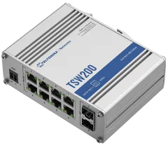 Teltonika TSW200 Industrial Unmanaged PoE Switch