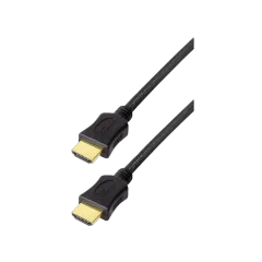 Transmedia High Speed HDMI braided cable with Ethernet 3m gold plugs, 4K