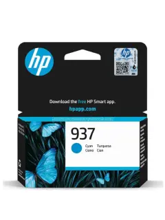 Tinta HP 4S6W2NE#CE1 no.937 OJ 9120/9130/9720/9730/9110b/9120b/9130b cyan