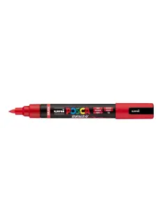 Marker Uni pc-5br brush Posca crveni