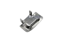 NFO Clamp clip with teeth for 10T steel strap