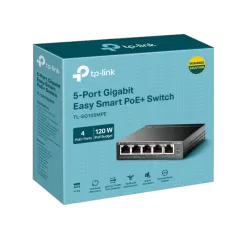 TP-Link 5-Port Gigabit Easy Smart Switch with 4-Port PoE