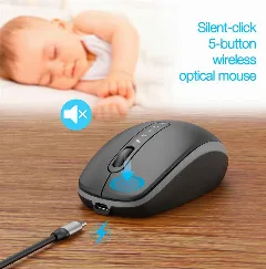 Gembird Dual-mode slim wireless desktop set, 2.4G BT, US layout