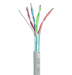 Gembird CAT5e FTP LAN cable (premium CCA), solid, 100m