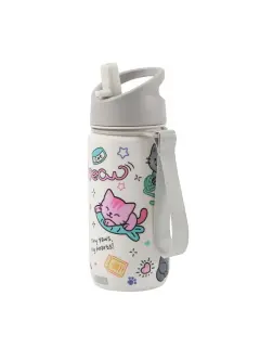 Plastična boca iTotal od tritana 500ml Cat bijela ID2121H