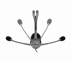 Logitech H110 slušalice s mikrofonom, stereo, siva