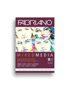 Blok Fabriano mixed media 14,8x21,0 250g 19100502