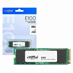 Crucial 480 GB M.2 SSD, E100 NVMe Gen. 4x4