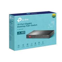 TP-Link 10-Port Gigabit Desktop Switch with 8-Port PoE