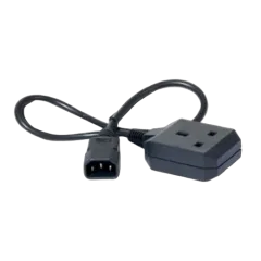APC Power Cord, C14 to BS1363 (UK), 0.6m
