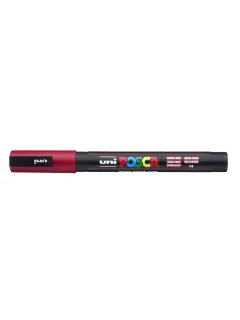 Marker Uni pc-3m Posca tamno crveni