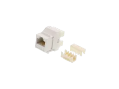 Vention Cat.6 UTP 180 Degree Keystone Jack White