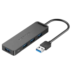 Vention USB 3.0 Hub 4-Port 0.15M Black