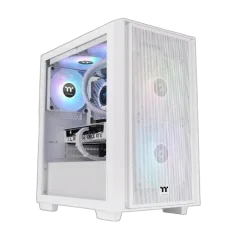 Thermaltake Versa H16 TG ARGB Snow Micro Tower Chassis