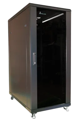 Extralink Floor Cabinet 32U, 800x800, Black