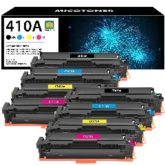 Toner Static Control HP Canon CF411A Cyan
