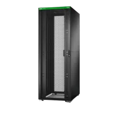 APC Easy Rack 800mm 48U 1200mm with Roof, Side panel,castors,feet and 4 Brackets, No Bottom, black
