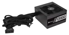 CORSAIR PSU CX Series, CX650, 650 Watt, 80 PLUS Bronze