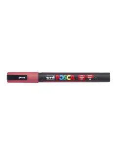 Marker Uni pc-3ml Posca glitter crveni