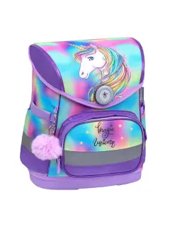 Torba školska Belmil compact unicorn rainbow color 405-41/AG-6