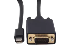 Gembird Mini DisplayPort to VGA adapter cable, black, 1.8m