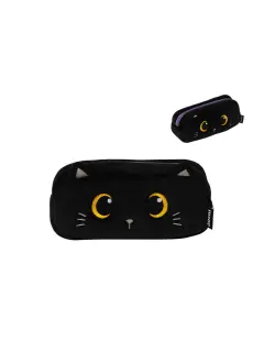 Pernica iTotal plišana Cat crna XL2868