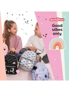 Ruksak mini Miquelrius Back2Fun panda holografic 5L MR19555