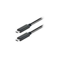 Transmedia USB3.1 type C plug - USB type C plug 2,0m