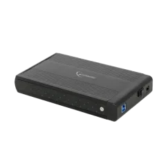 Gembird External USB 3.0 enclosure, black