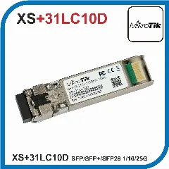 MikroTik SFP SFP SFP28 optical module XS 31LC10D, SM, 10km, 1 10 25G, 1310nm