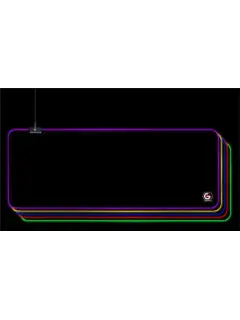 Gembird Gaming mouse pad with LED light effect, Large-size