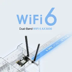Mercusys AX3000 Wi-Fi 6 Bluetooth 5.3 PCIe Adapter