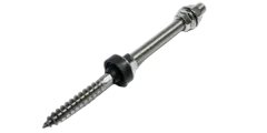 Hanger bolt A2 M10X200, (10x200mm)