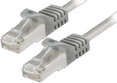 Transmedia CAT6a SFTP Patch Cable 3,0m grey