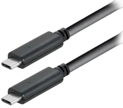 Transmedia USB3.1 type C plug - USB type C plug 2,0m