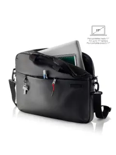 Torba za prijenosno računalo Miquelrius crna 42x32x4cm MR16984