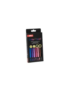 Set klik kemijskih olovaka  Apli u 6 boja – Rano proljeće 20645