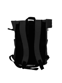 Ruksak Swiss Only s preklopnim (roll-top) zatvaranjem 29x12x42cm 16L crni SO-123-BLACK