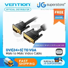 Vention DVI(24 5) to VGA Cable, 1m, Black