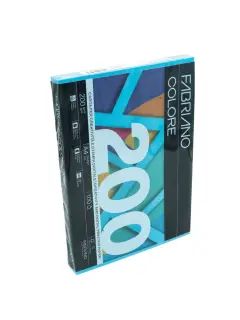 Papir Fabriano Colore A4/200g azzurro 100L 78921297 bright