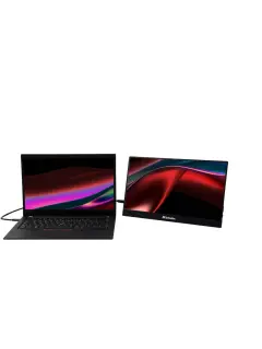 Prijenosni monitor osjetljiv na dodir PMT-14 Verbatim #49591 Full HD 1080p, 2x USB-C/1x HDMI/1x USB-A
