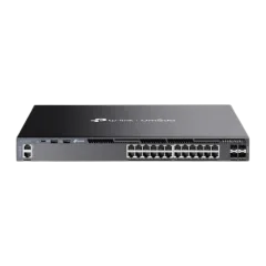 TP-Link 24-Port Gigabit Stackable L3 Managed Switch, 4x10G Slots
