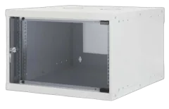 Intellinet 19" Basic Wallmount Cabinet, 6U, 560 mm Depth, Gray