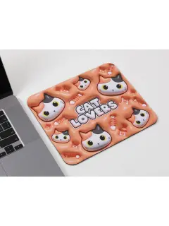 Podmjestak za miš iTotal 3D Cat narančasti XL2552C