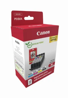 Canon multipack CLI-581XL BK C M Y -  Photo Pack