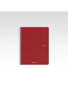 Bilježnica Fabriano Ecoqua original A5 90g 70L spiralna crte cherry 19148203