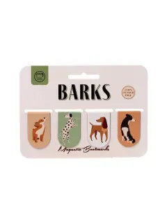 Set magnetskih označivača za stranice Puckator Barks Dog (knjižne oznake) 24/1 BOOK19